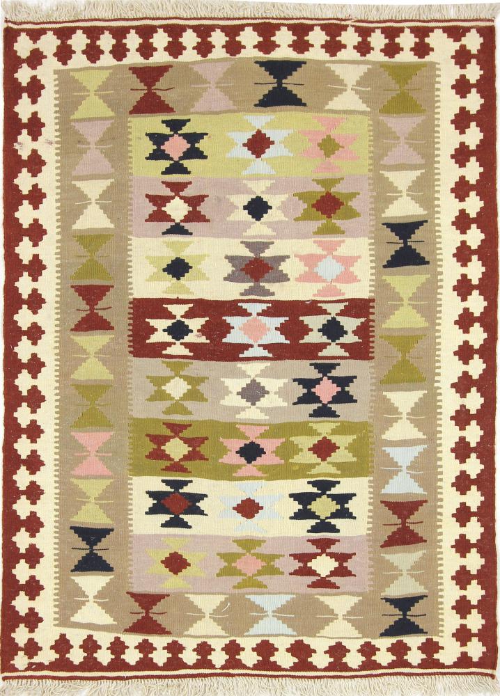 Perzisch tapijt Kilim Fars 4'11"x3'7" 4'11"x3'7", Perzisch tapijt Handgeweven