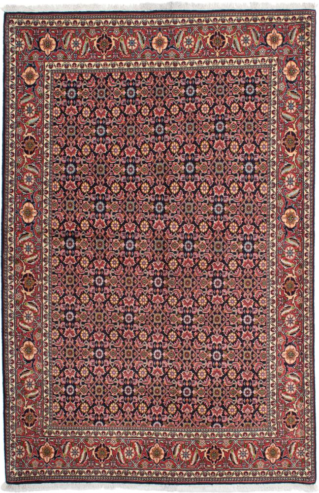 Tapis persan Bidjar Z 214x141 214x141, Tapis persan Noué à la main