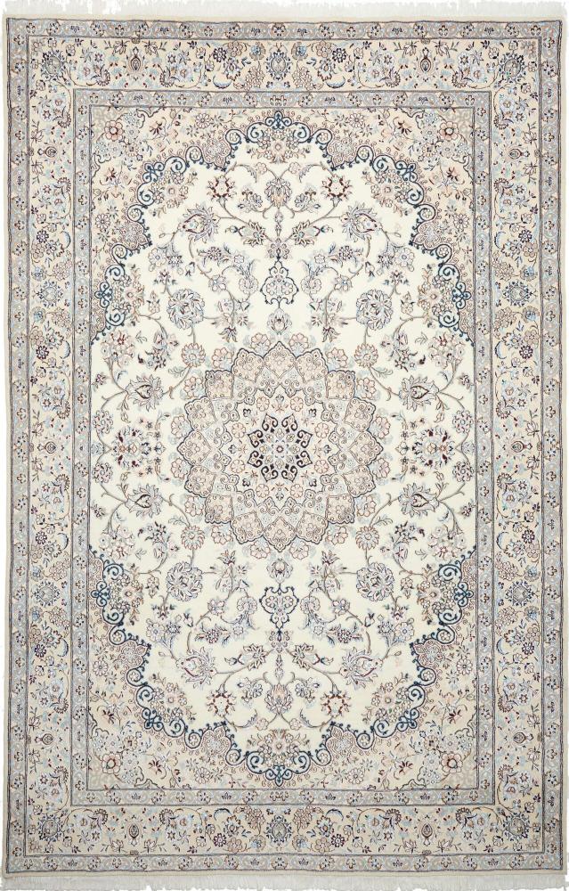 Persian Rug Nain 9La 10'1"x6'8" 10'1"x6'8", Persian Rug Knotted by hand