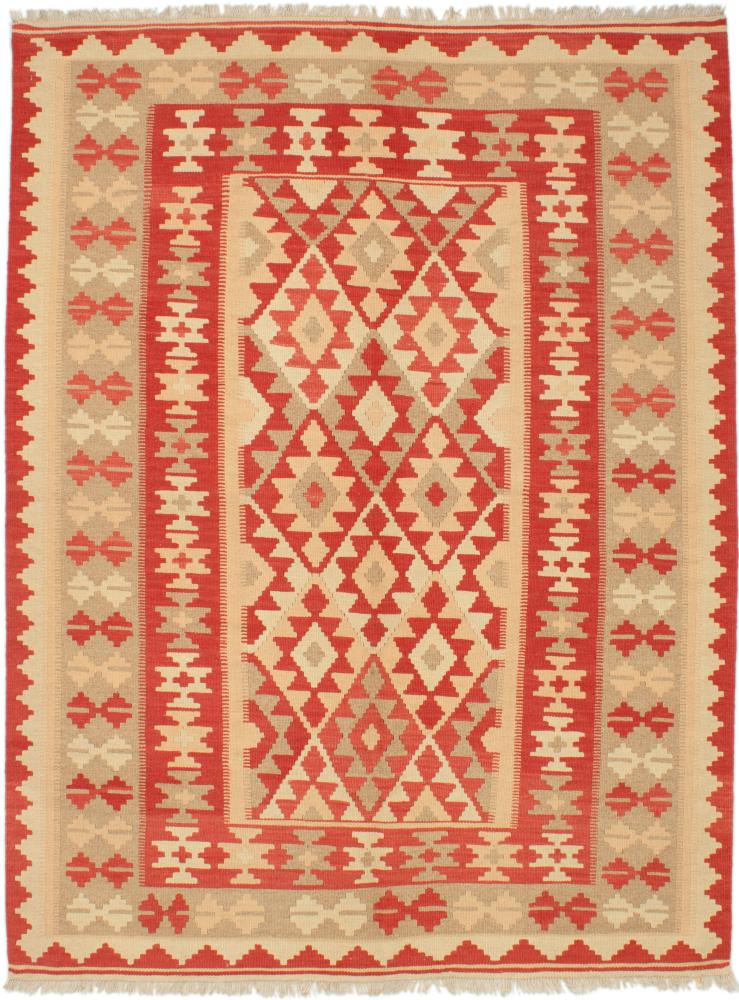 Persian Rug Kilim Fars 199x145 199x145, Persian Rug Woven by hand