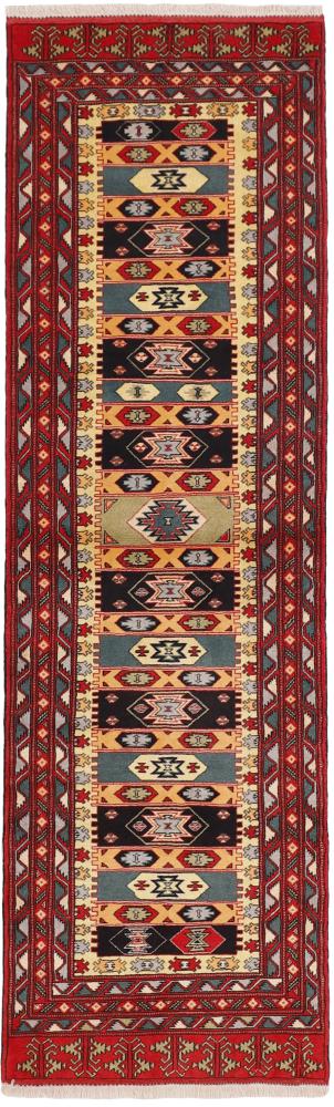  ペルシャ絨毯 トルクメン 279x84 279x84,  ペルシャ絨毯 手織り