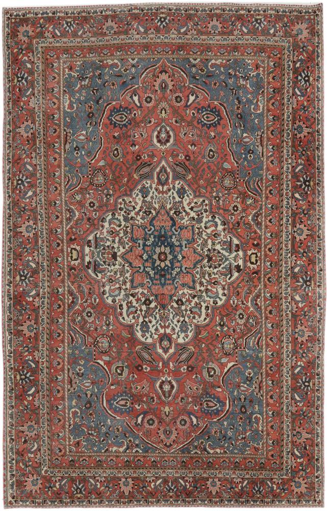 Persian Rug Bakhtiari Patina 10'6"x6'8" 10'6"x6'8", Persian Rug Knotted by hand