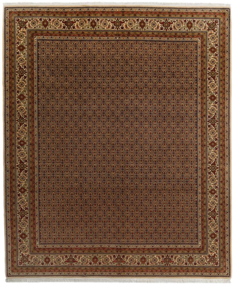 Indischer Teppich Indo Täbriz 309x255 309x255, Perserteppich Handgeknüpft