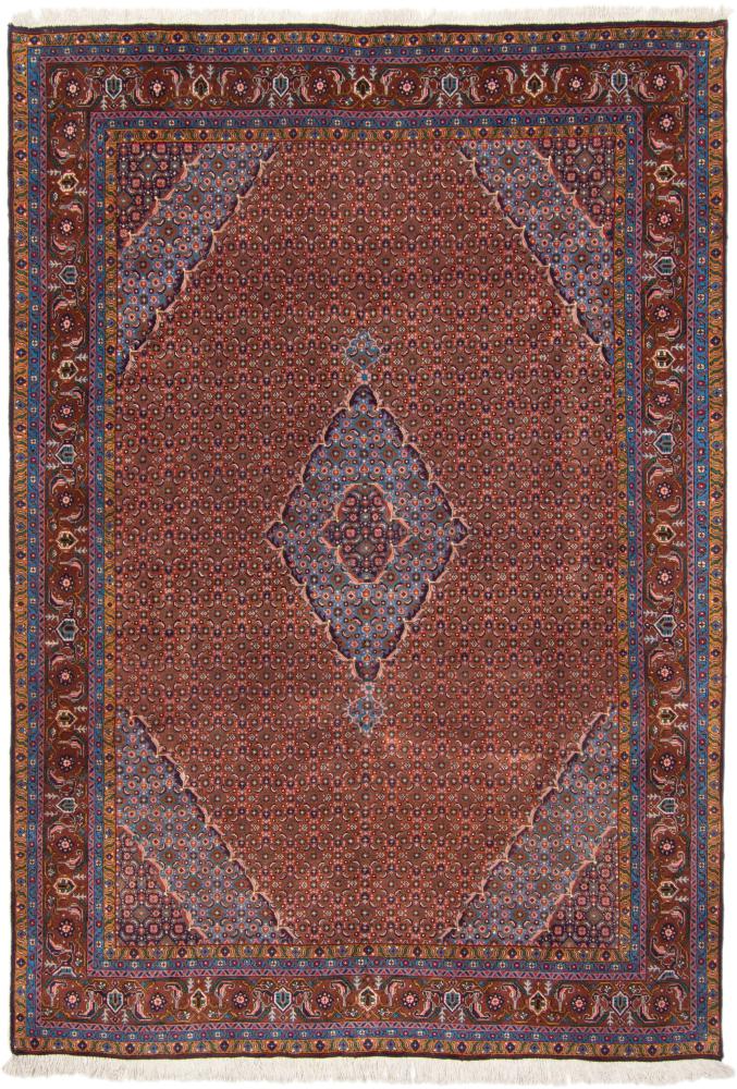 Persian Rug Meshkin 9'6"x6'6" 9'6"x6'6", Persian Rug Knotted by hand