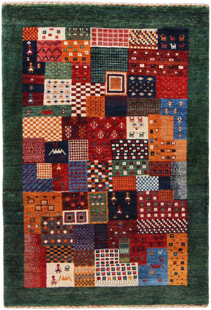  ペルシャ絨毯 ペルシャ ギャッベ ペルシャ ロリbaft Nowbaft 127x87 127x87,  ペルシャ絨毯 手織り