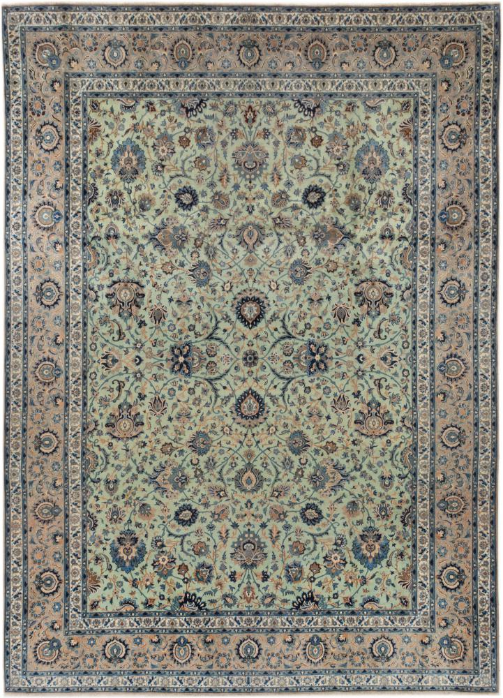 Perzisch tapijt Keshan Antiek 395x288 395x288, Perzisch tapijt Handgeknoopte