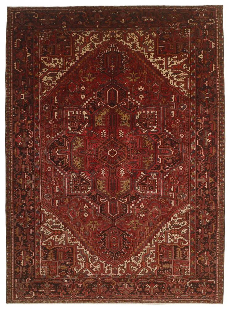 Persian Rug Heriz 397x293 397x293, Persian Rug Knotted by hand