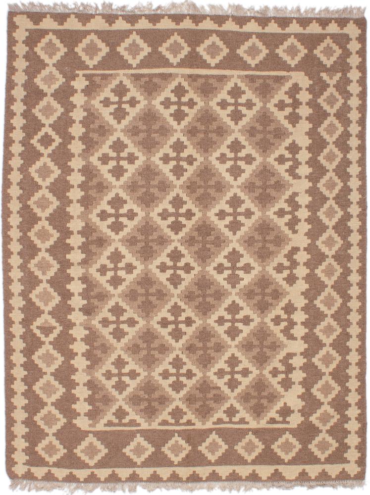 Persian Rug Kilim Fars 6'2"x4'10" 6'2"x4'10", Persian Rug Woven by hand