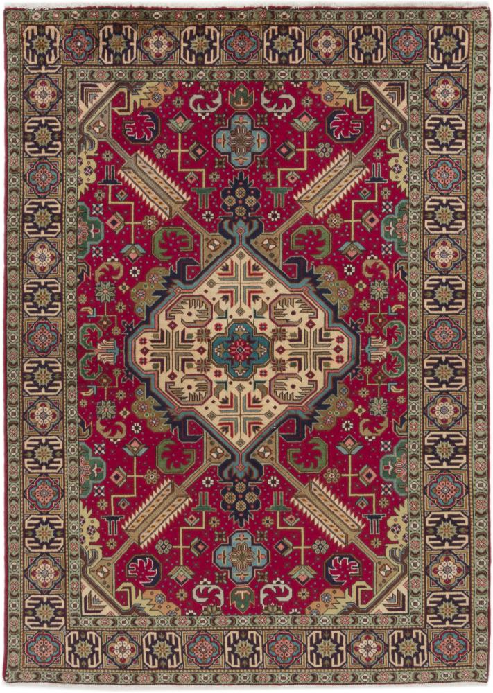 Persian Rug Tabriz 197x140 197x140, Persian Rug Knotted by hand