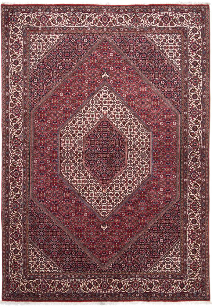 Tapis persan Bidjar 8'0"x5'8" 8'0"x5'8", Tapis persan Noué à la main