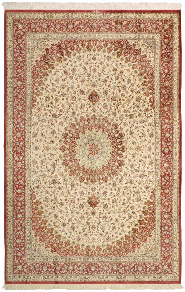 Persian Rug Qum Silk 302x193 302x193, Persian Rug Knotted by hand