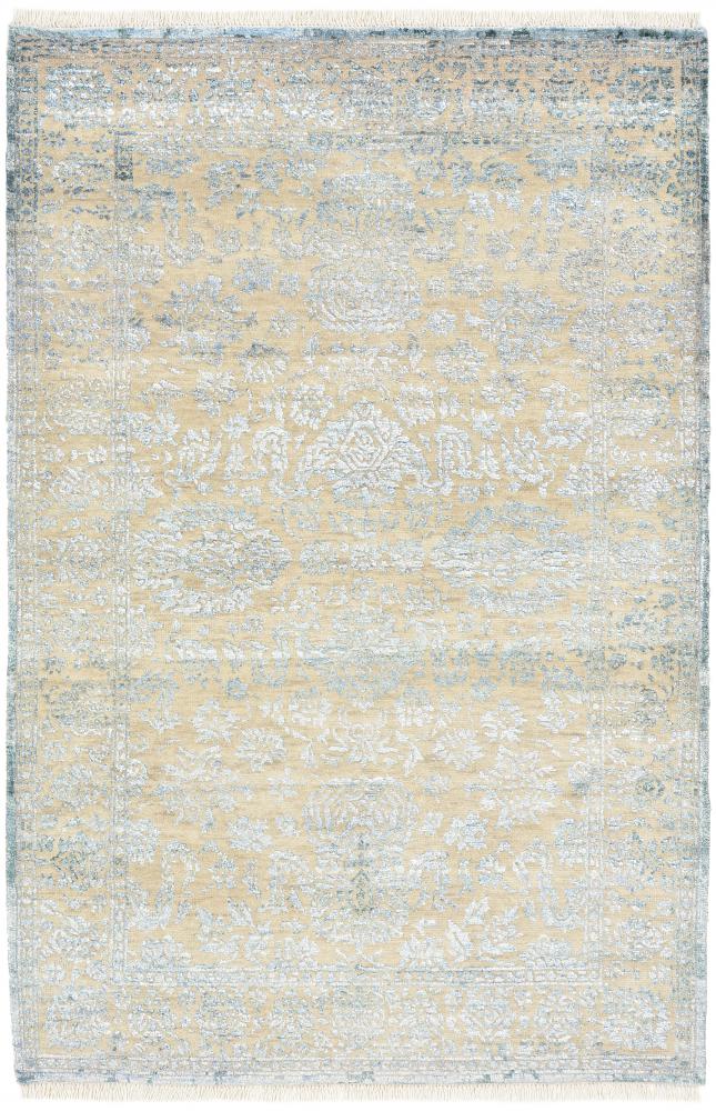 Indiaas tapijt Sadraa 5'1"x3'5" 5'1"x3'5", Perzisch tapijt Handgeknoopte
