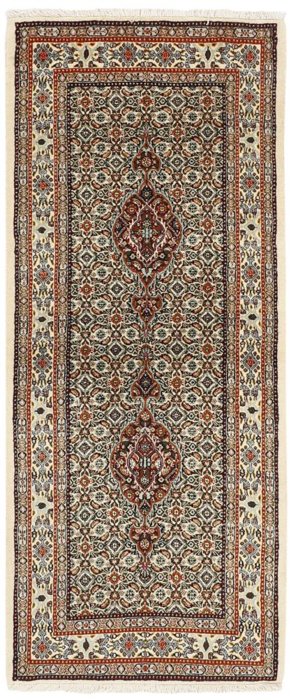 Persian Rug Moud Mahi 6'2"x2'8" 6'2"x2'8", Persian Rug Knotted by hand