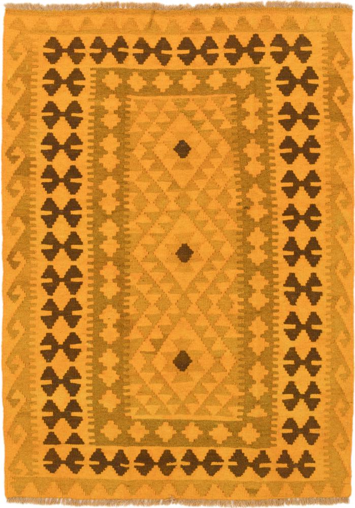 Afghan rug Kilim Afghan Heritage 4'11"x3'7" 4'11"x3'7", Persian Rug Woven by hand