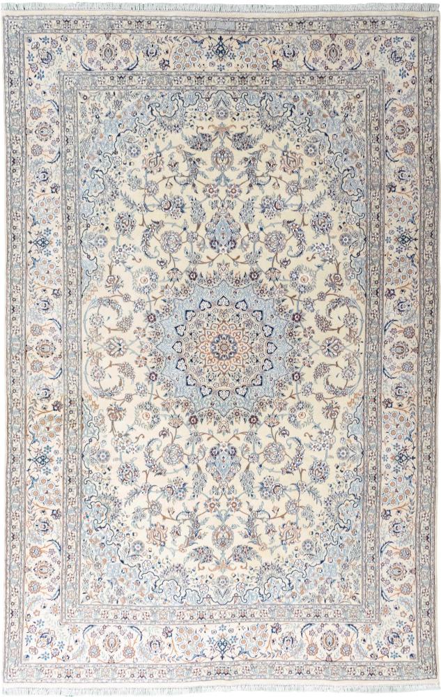 Tapis persan Naïn 9La 305x197 305x197, Tapis persan Noué à la main