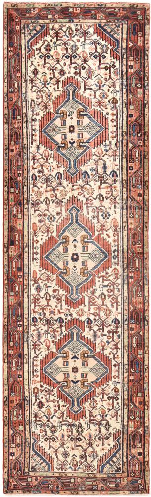 Persian Rug Taajabad 9'9"x2'9" 9'9"x2'9", Persian Rug Knotted by hand