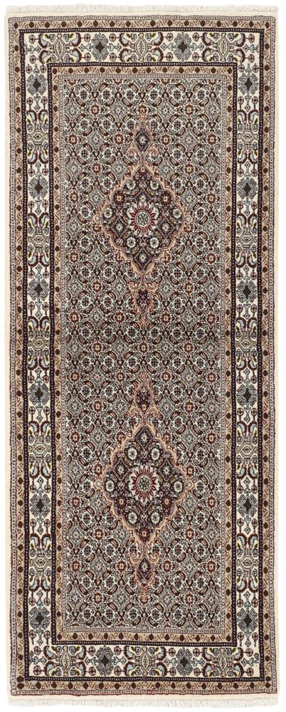 Persian Rug Moud Mahi 6'6"x2'8" 6'6"x2'8", Persian Rug Knotted by hand