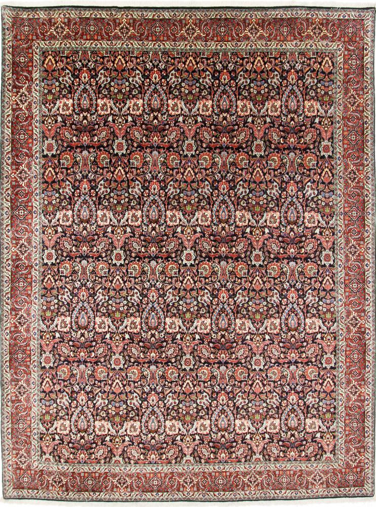 Persian Rug Bidjar 11'2"x8'6" 11'2"x8'6", Persian Rug Knotted by hand