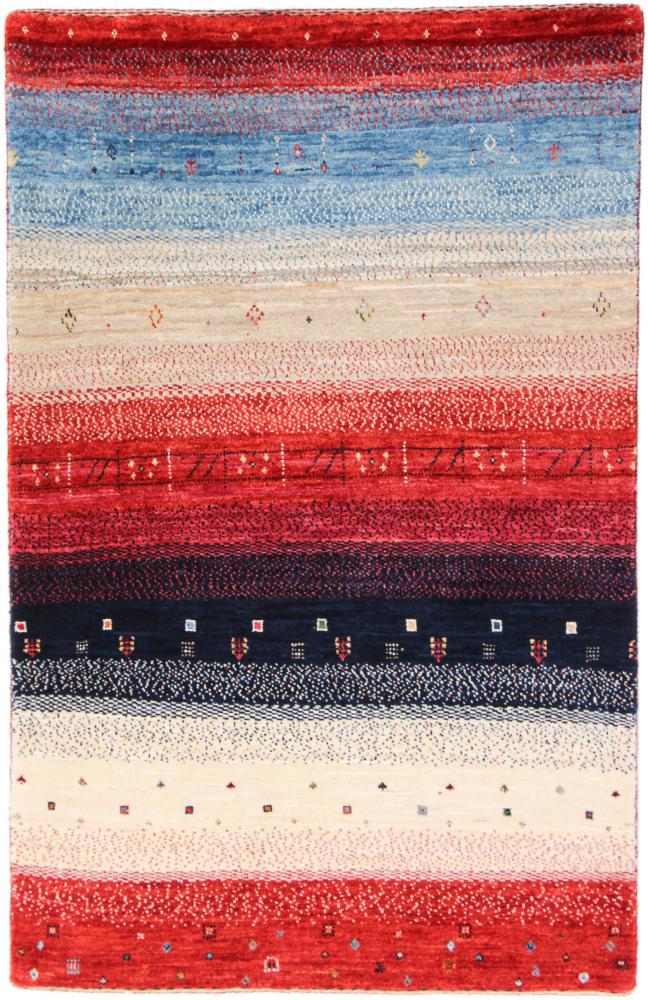  ペルシャ絨毯 ペルシャ ギャッベ ペルシャ ロリbaft Nowbaft 4'11"x3'2" 4'11"x3'2",  ペルシャ絨毯 手織り