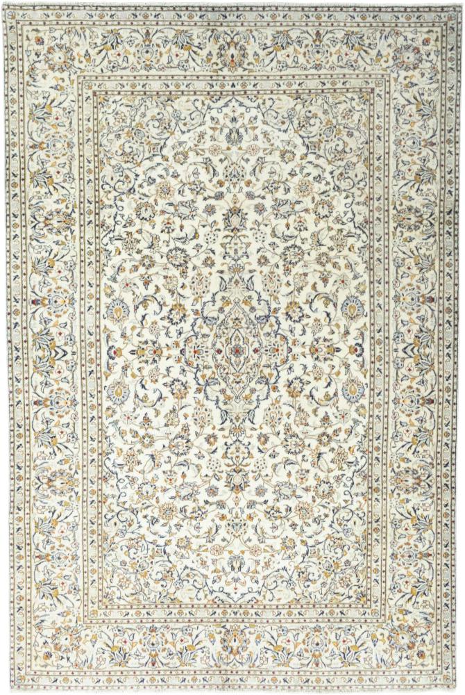 Tapis persan Kashan 288x189 288x189, Tapis persan Noué à la main