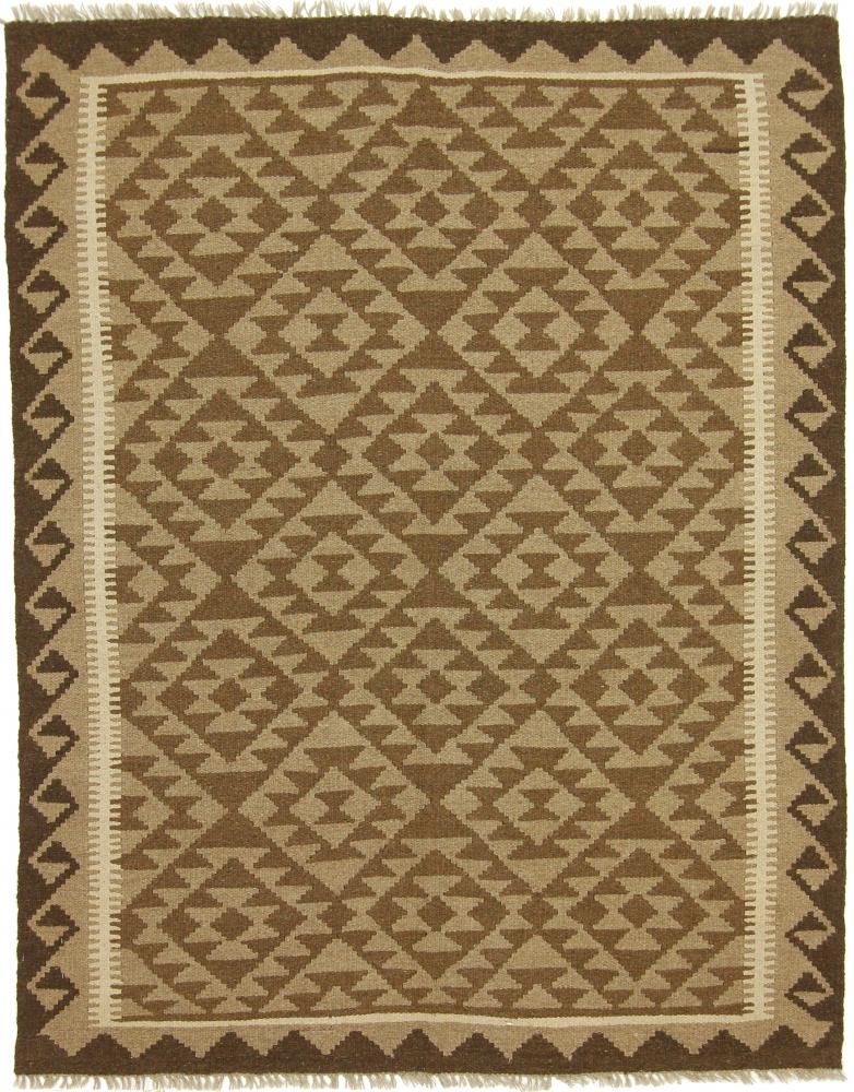 Afghan rug Kilim Maimane 6'8"x5'2" 6'8"x5'2", Persian Rug Woven by hand