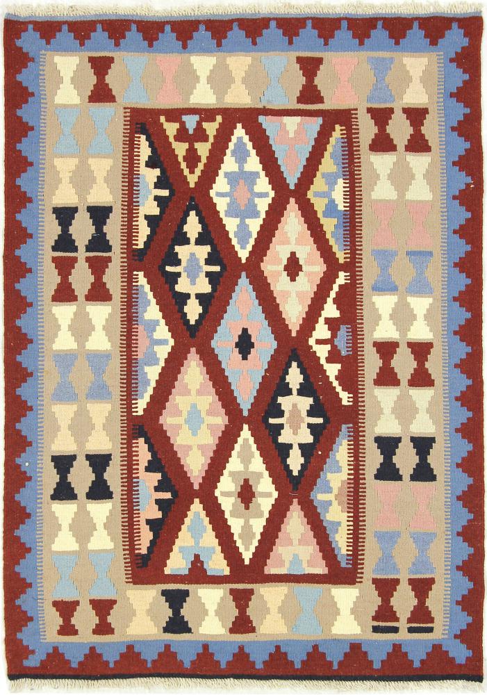 Perzisch tapijt Kilim Fars 143x101 143x101, Perzisch tapijt Handgeweven