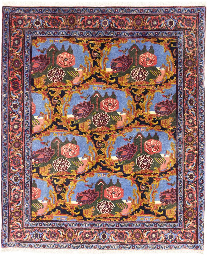 Persian Rug Senneh 150x128 150x128, Persian Rug Knotted by hand