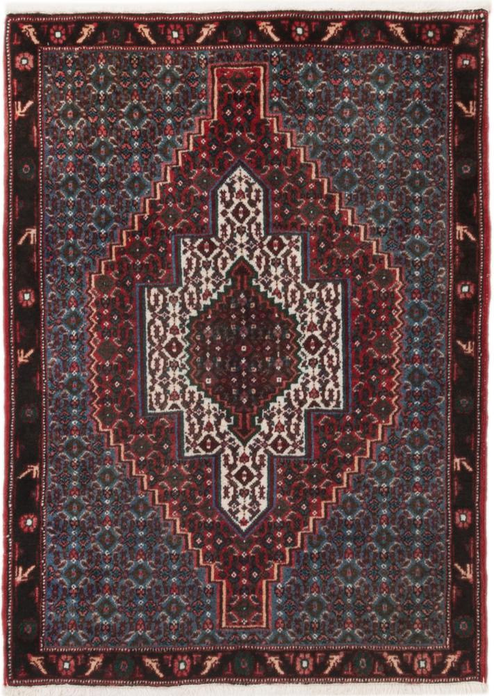 Persian Rug Senneh 104x77 104x77, Persian Rug Knotted by hand