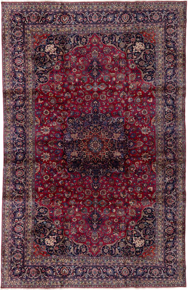 Persian Rug Mashad 17'2"x11'4" 17'2"x11'4", Persian Rug Knotted by hand