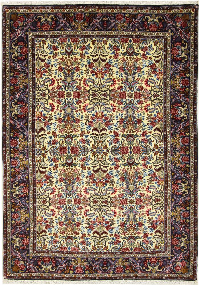 Tapis persan Bidjar 206x147 206x147, Tapis persan Noué à la main