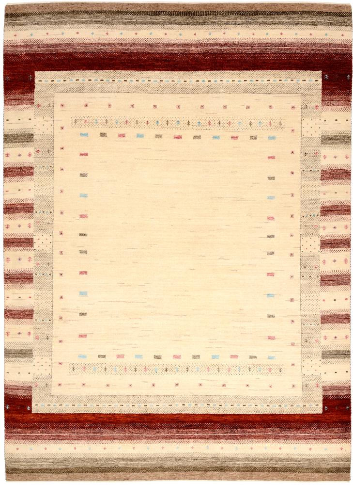 Indischer Teppich Gabbeh Loribaft Design 7'11"x5'8" 7'11"x5'8", Perserteppich Handgeknüpft