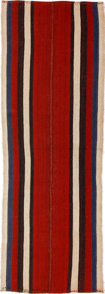  ペルシャ絨毯 キリム Fars アンティーク 290x106 290x106,  ペルシャ絨毯 手織り