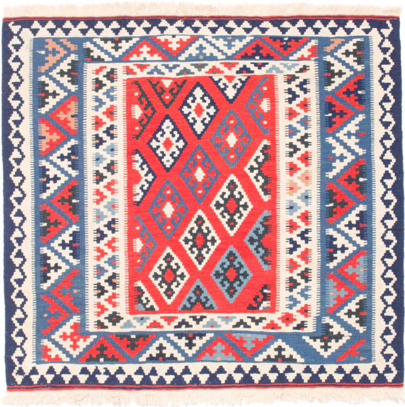  ペルシャ絨毯 キリム Fars 104x94 104x94,  ペルシャ絨毯 手織り