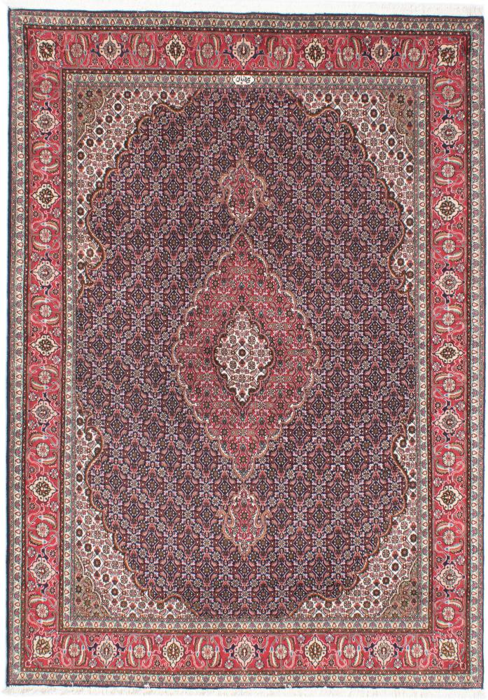 Persian Rug Tabriz 50Raj 6'9"x4'10" 6'9"x4'10", Persian Rug Knotted by hand