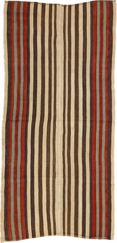 Tapete persa Kilim Fars Antigo 225x111 225x111, Tapete persa Tecido à mão