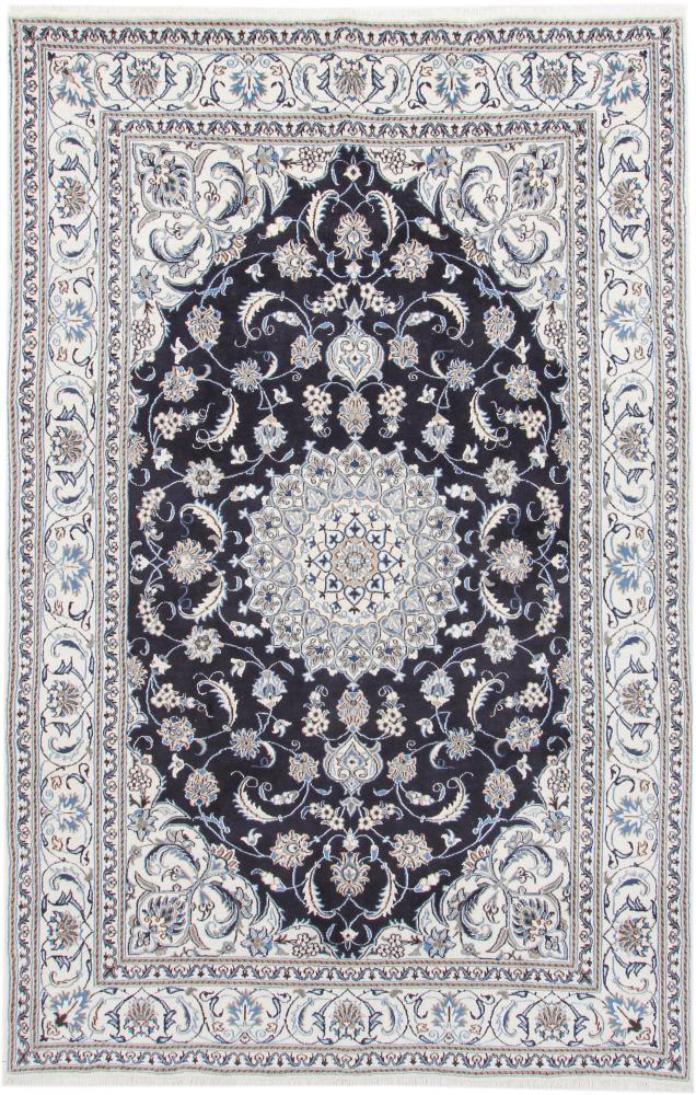 Persian Rug Nain 9'10"x6'4" 9'10"x6'4", Persian Rug Knotted by hand