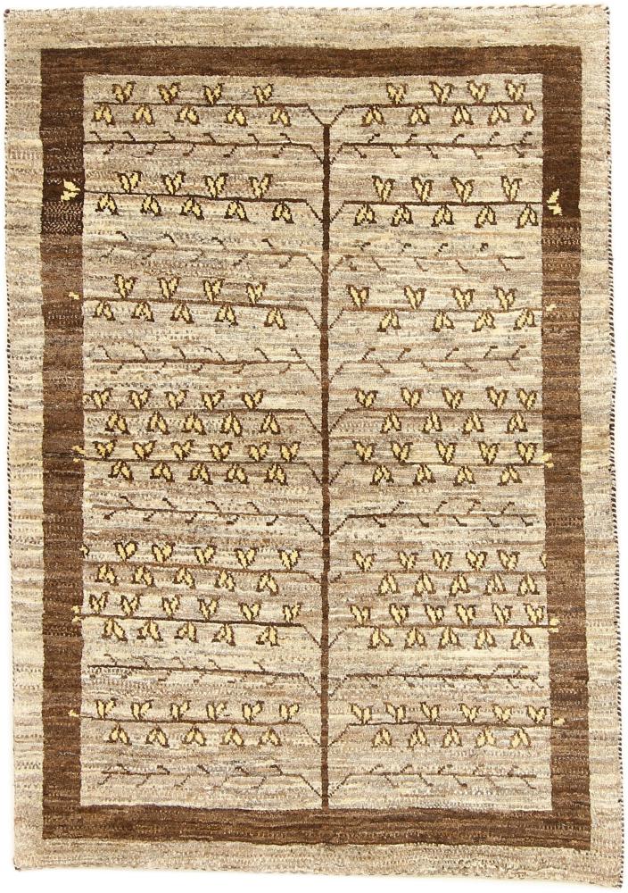 Perzisch tapijt Perzisch Gabbeh Loribaft Nature 3'11"x2'9" 3'11"x2'9", Perzisch tapijt Handgeknoopte