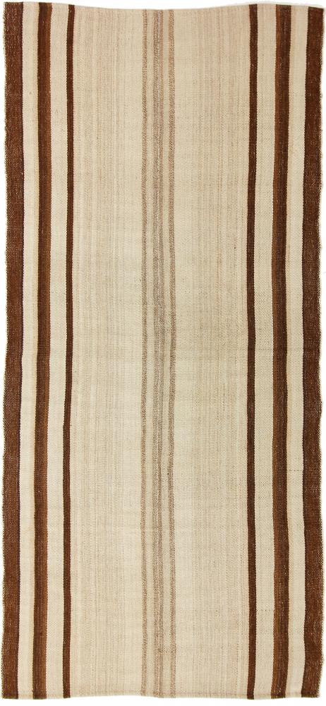 Tappeto persiano Kilim Fars Antico 261x117 261x117, Tappeto persiano Tessuto a mano