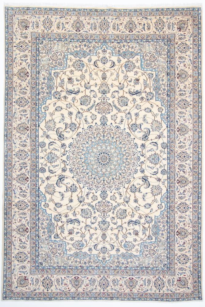 Persian Rug Nain 6La 291x199 291x199, Persian Rug Knotted by hand