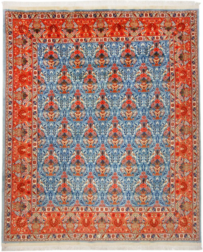 Persisk matta Yazd 259x216 259x216, Persisk matta Knuten för hand