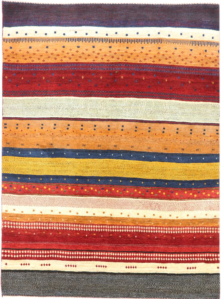 Tapis persan Persan Gabbeh Loribaft Nature 215x161 215x161, Tapis persan Noué à la main