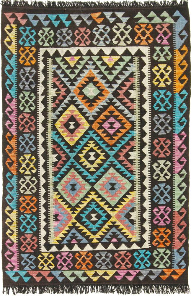 Afghan rug Kilim Afghan Heritage 5'8"x3'11" 5'8"x3'11", Persian Rug Woven by hand