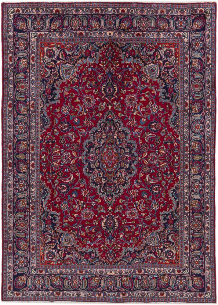 Tapis persan Mashhad 340x240 340x240, Tapis persan Noué à la main