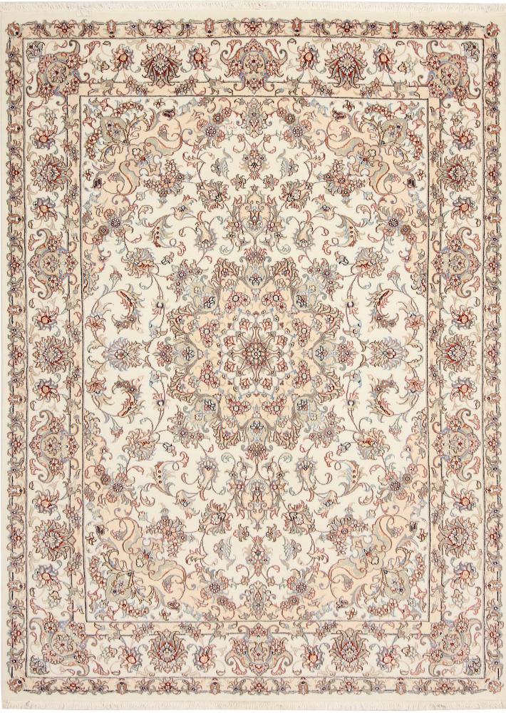 Persian Rug Tabriz Designer 6'7"x4'9" 6'7"x4'9", Persian Rug Knotted by hand