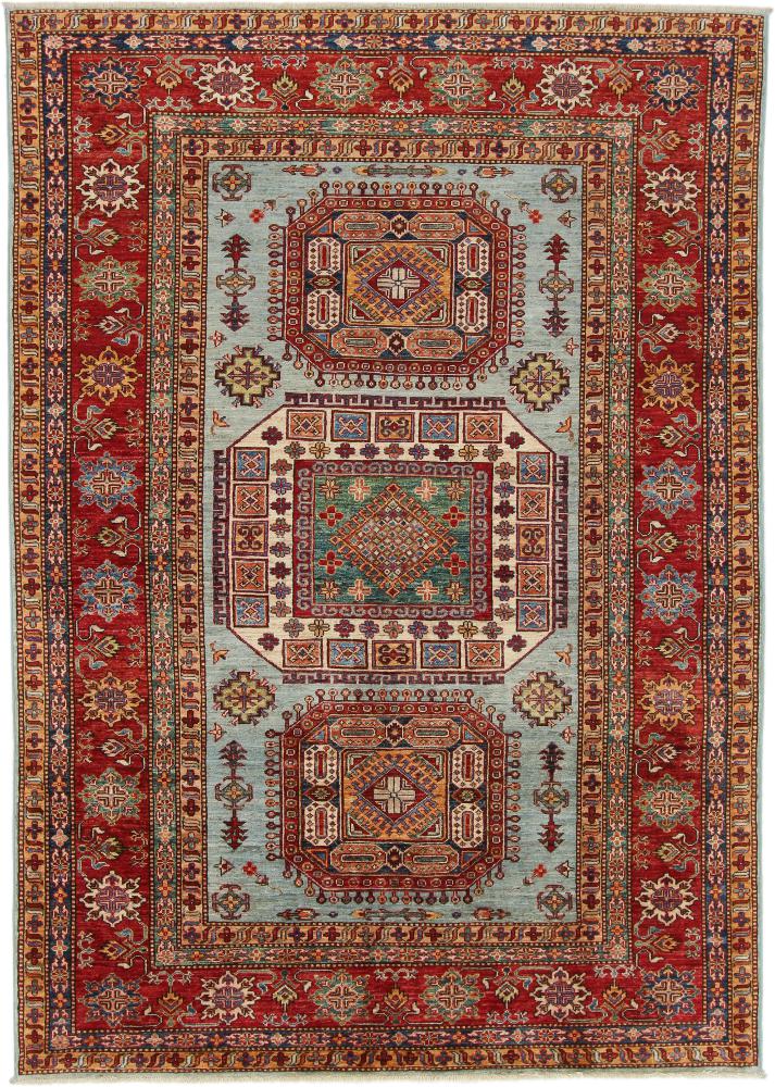 Afghanischer Teppich Super Kazak 247x176 247x176, Perserteppich Handgeknüpft