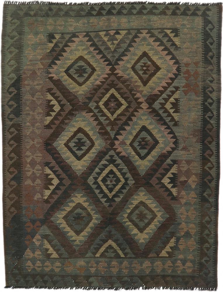 Afghan rug Kilim Afghan Heritage 6'3"x4'10" 6'3"x4'10", Persian Rug Woven by hand