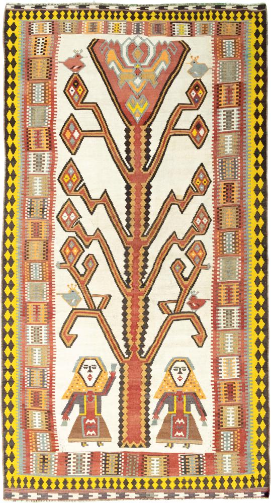 Tappeto persiano Kilim Fars 288x158 288x158, Tappeto persiano Tessuto a mano