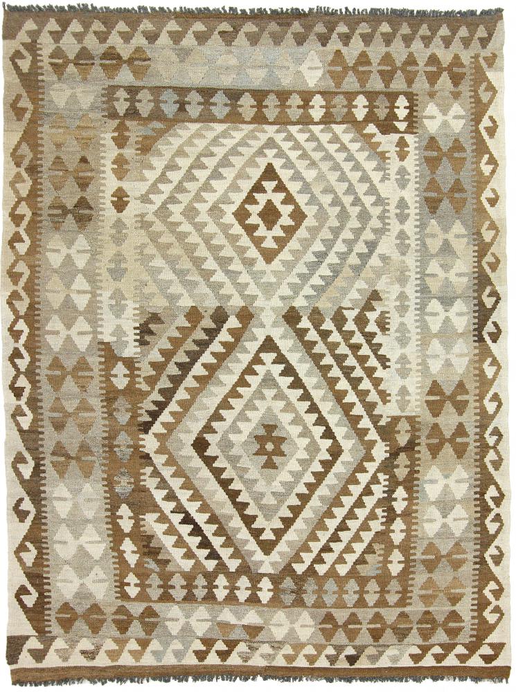 Afghan rug Kilim Afghan Heritage 6'6"x4'11" 6'6"x4'11", Persian Rug Woven by hand