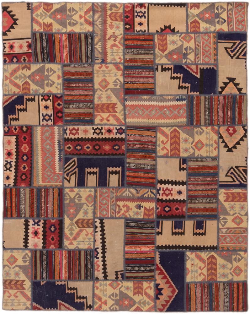 Perzisch tapijt Vintage 200x158 200x158, Perzisch tapijt Handgeknoopte