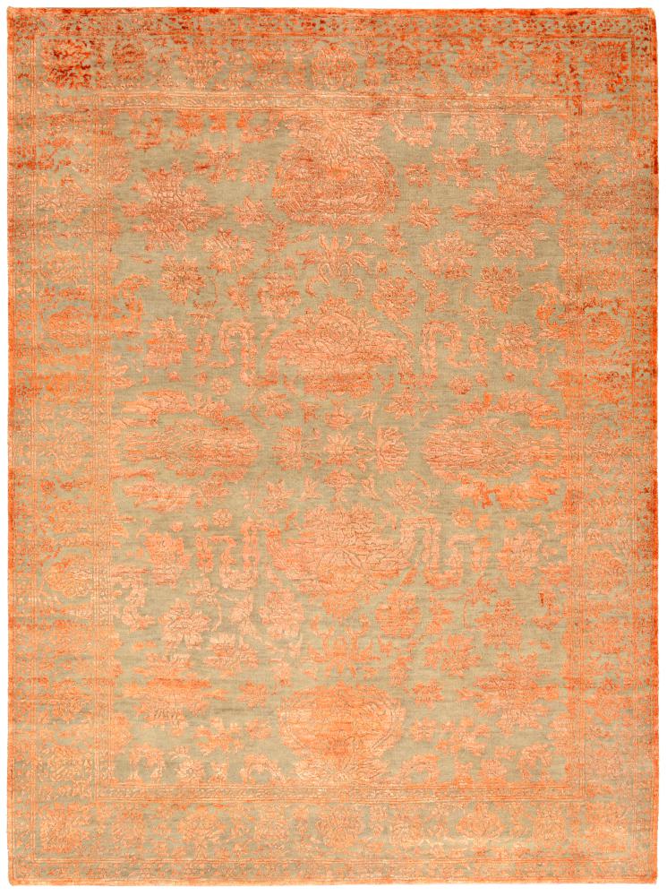 Indiaas tapijt Sadraa 207x154 207x154, Perzisch tapijt Handgeknoopte